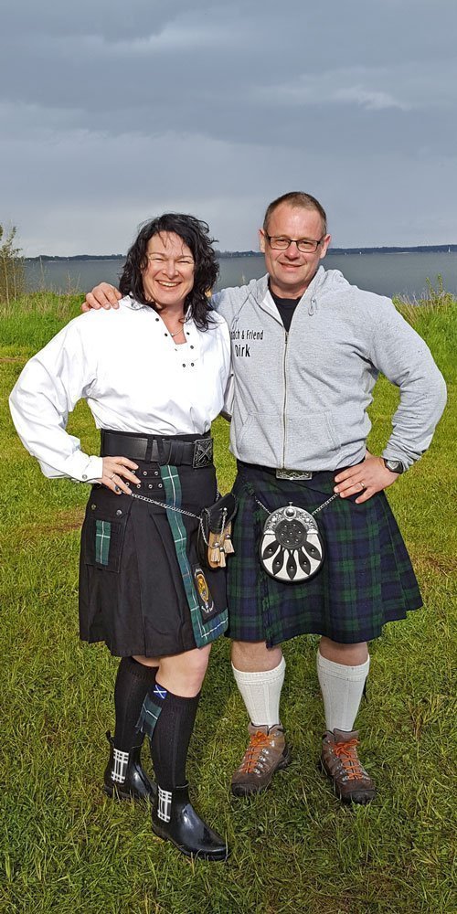 Kräftemessen im Kilt