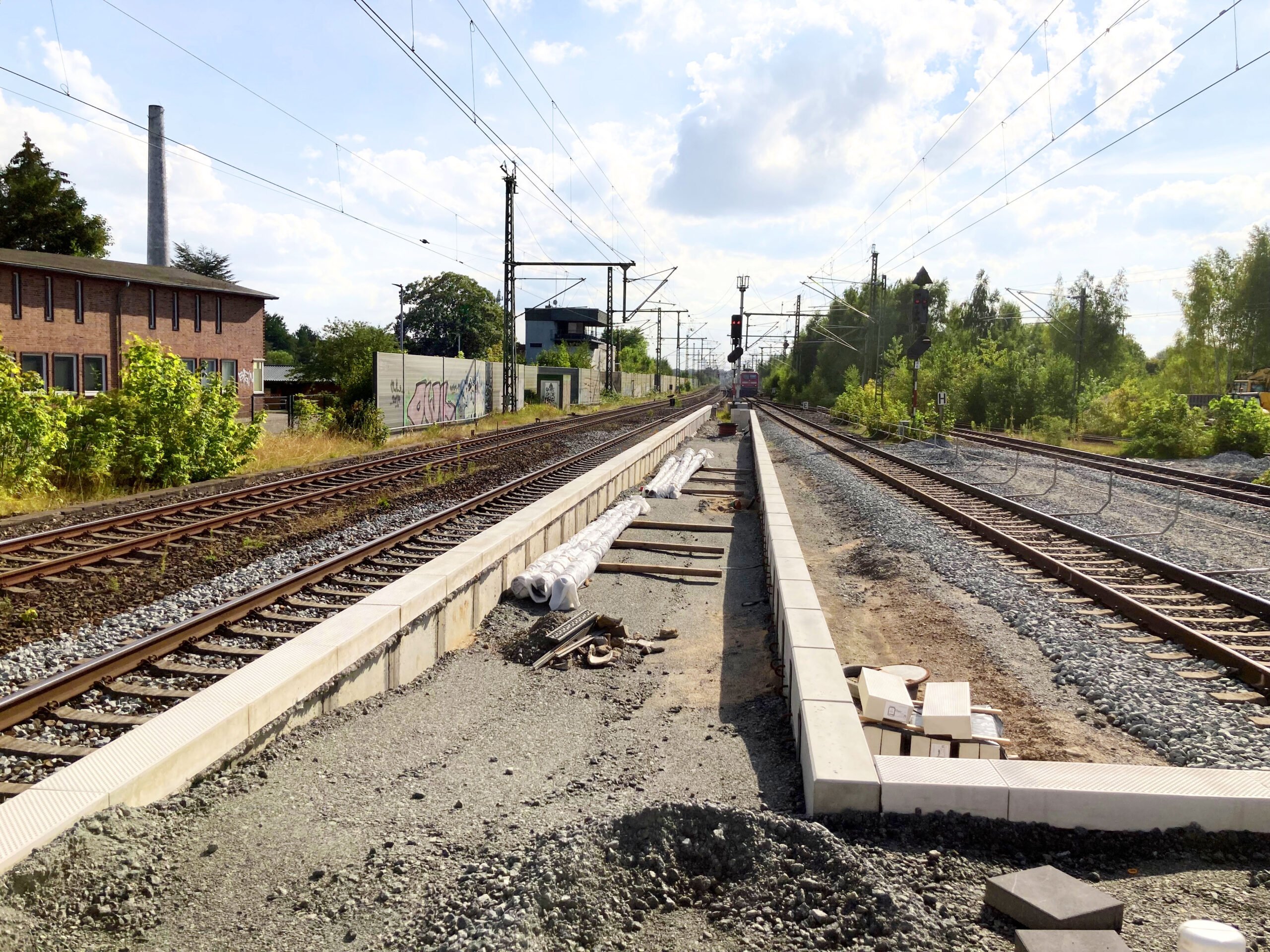 Es geht voran: Neue barrierefreie Bahnsteige