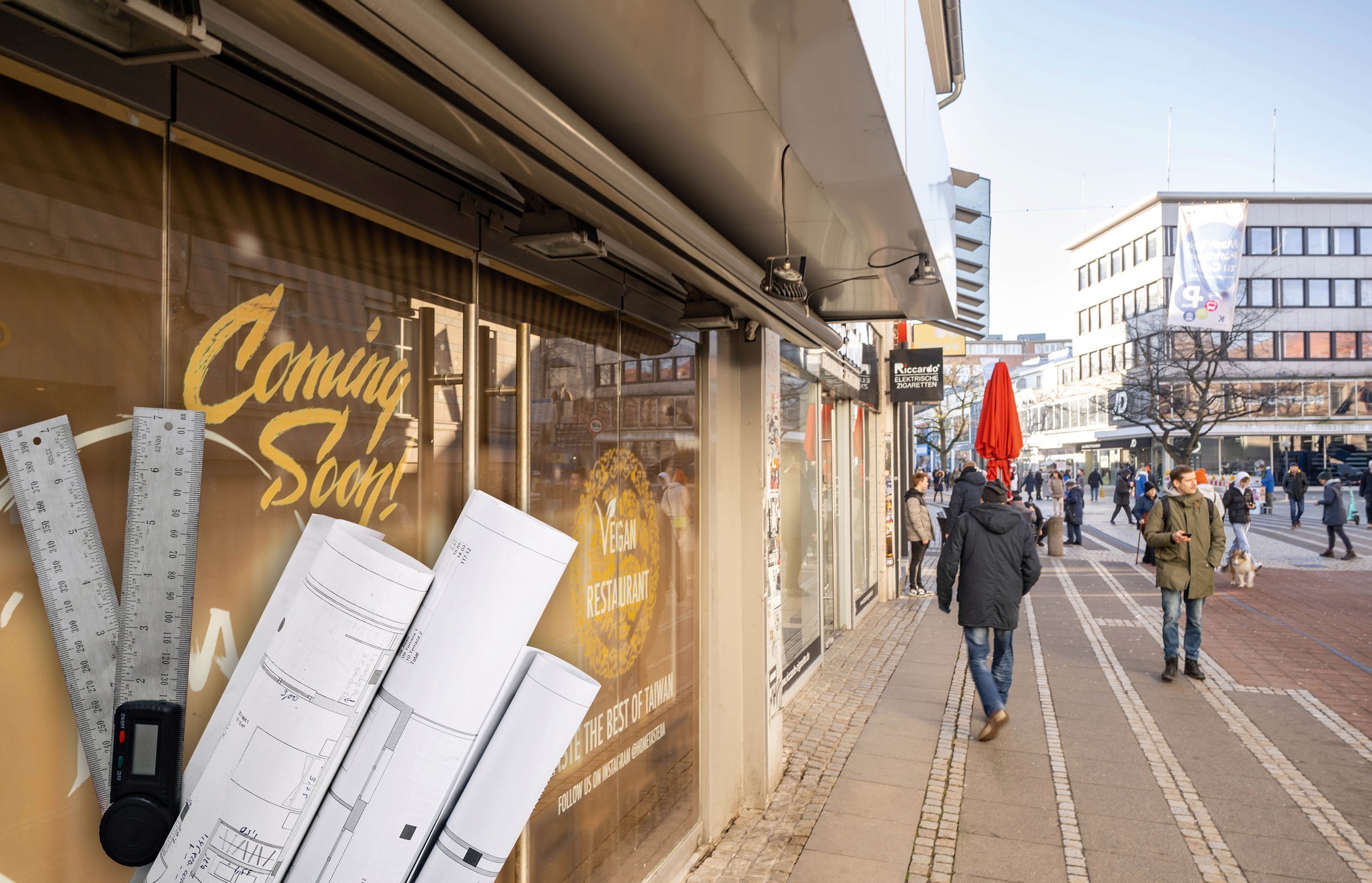 Frühlingserwachen  in der City