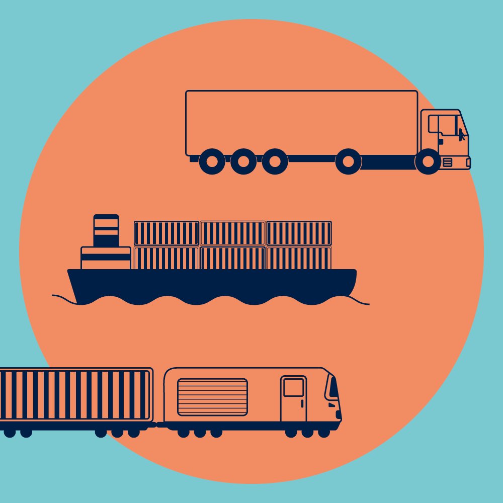 Meine Güte(r)! So werden Waren in Deutschland transportiert