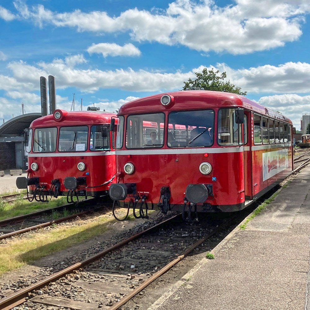 Nostalgisches Reiseerlebnis mit dem Schienenbus