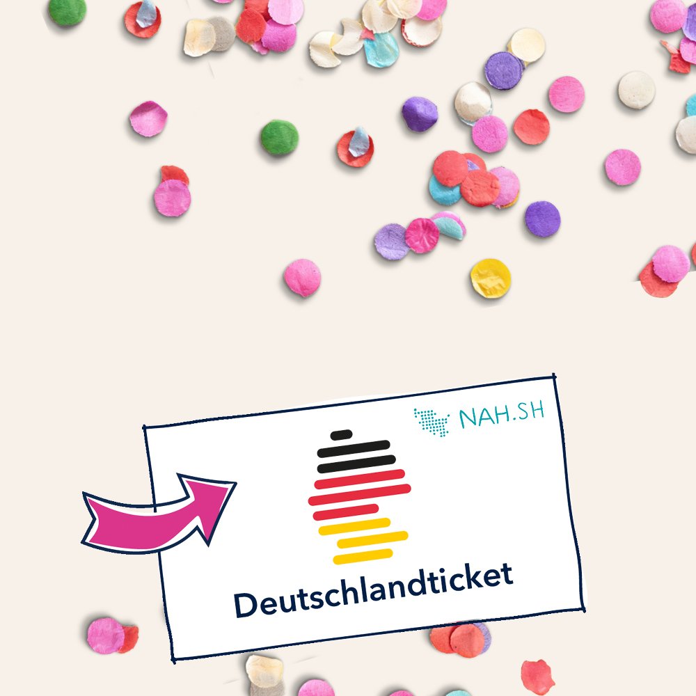 Happy Birthday, Deutschlandticket!